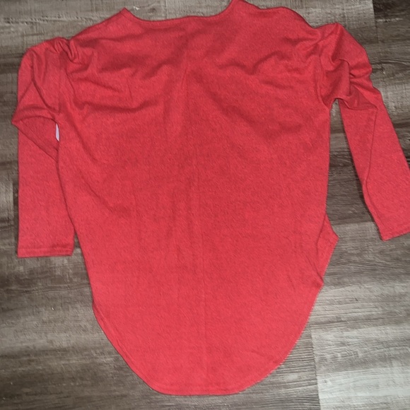 💜Tie Front button down wear it two ways - Picture 7 of 7